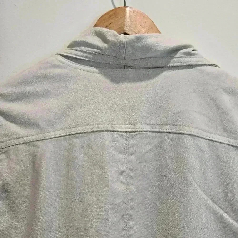 Anthropologie Gulliver Draped Women's S Bomber Jacket Faux Suede Trim - Picture 8 of 13